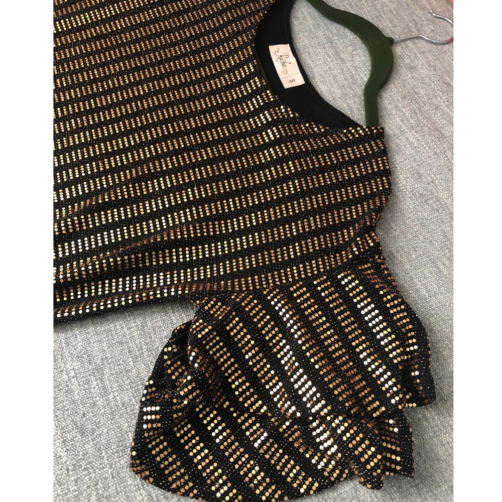 Brand New Black & Gold Party Dress
